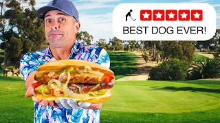 The BEST HOT DOG EVER at the Coolest Golf Course in America!