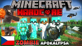 4 Kamarádi a jejich 100 Denní Minecraft Hardcore DOBRODRUŽSTVÍ v Zombie Apokalypse... - (MEGA-Film)