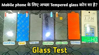Mobile Tempered Glass Test - Best Mobile Screen Protector