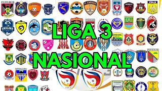 DAFTAR KLUB LIGA 3 YANG LOLOS PUTARAN NASIONAL ‼️64 KLUB DARI 31 PROVINSI.