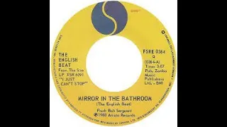 The Beat Mirror In The Bathroom Lyrics