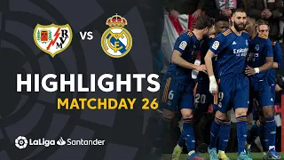 Highlights Rayo Vallecano vs Real Madrid (0-1)