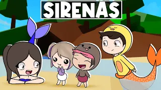 Me Adopta Una Familia de Sirenas en Brookhaven Roblox