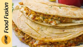 Anda Cheese Paratha Recipe by Food Fusion