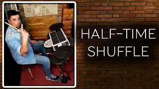 Как играть Half-time Shuffle и Afro-Cuban 6/8 на барабанах | Шаффл в половинном размере и 6/8
