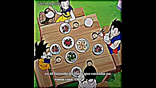 Chichi percebe que Videl é milionária. | Goten Loquillo Brasil