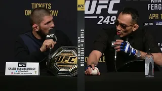 Khabib to Ferguson: "You Are Fake Mexican!"