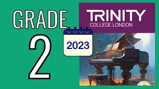 TRINITY Grade 2 Piano 2023 - Piano Exam Pieces from 2023