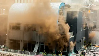MAJOR FIRE THROUGHOUT Duplex Penthouse in 17 Story MIDTOWN HighRise [ Manhattan 3rd Alarm Box 926 ]