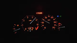 Peugeot 206 XS 1.6 16V 80kW Acceleration 0-100km/h