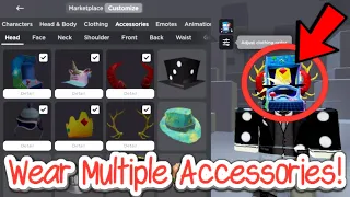 How to Wear Multiple Accessories on Roblox Mobile! (2024)