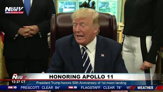 APOLLO 11: President Trump Talks Moon and Future of Mars