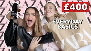 £400 ZARA TRY ON HAUL IN SPAIN (home of Zara) | Syd and Ell