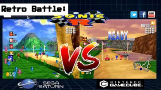 Sonic R Saturn VS GameCube