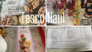 Tesco Haul - NEW FOODS - VLOGTOBER 2021 day 26