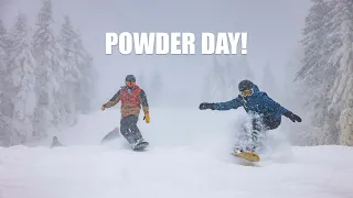 Powder Day at Snowshoe!