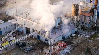 Warehouse Fire Howell New Jersey 3/8/24