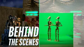 Behind the Scenes of Droids vs. Mandos: An Epic Star Wars Stop Motion Short #animation #stopmotion