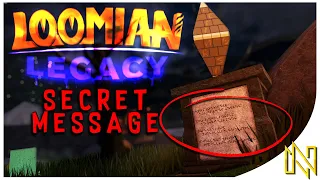 Secret Message & Easter Eggs in the Halloween Event | Loomian Legacy