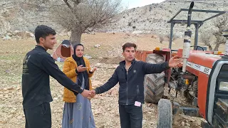 The dedication of Mohammad and Shahram to Zainab in building a shelter