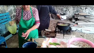 CHILATOLE verde de elote y camarón La cocina de Doña Linda