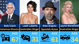 Actors Who Died In Car Accidents || Actors Died In Car Crashes