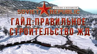 Workers & Resources: Soviet Republic Гайд:Как правильно строить железную дорогу