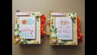 Tutorial Part 1~  6x5 Mini Scrapbook Photo Album