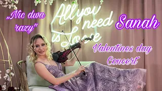 Nic dwa razy - Sanah violin cover by Sandra Cygan - Valentines day concert