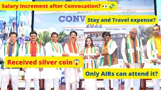 Received Silver coin in Convocation😱Only AIRs attend Convocation? Stay expense by ICSI and many more