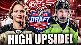 RED WINGS END 2022 NHL DRAFT W/ HIGH UPSIDE PROSPECTS (Owen Mehlenbacher, Brennan Ali) Yzerman Picks