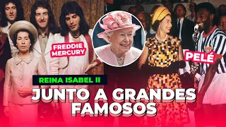 Reina Isabel II, y las celebridades que conoció│Desde The Beatles, Marilyn Monroe, hasta Miley Cyrus