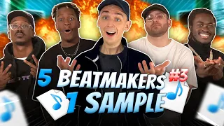 5 BEATMAKERS POUR 1 SAMPLE ! (ft. Junior Alaprod, Cosmo, Pprod & Riley)