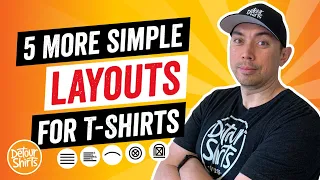 5 More Simple Layouts for T-Shirt Design 🔥 Create Shirts that Sell! Tips to go from Beginner to Pro!
