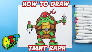 How to Draw Raph l Teenage Mutant Ninja Turtle: Mutant Mayhem