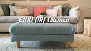 How to make an ottoman for £100 | Keli Stockbridge