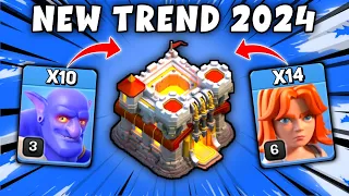 TH11 Valkyrie + Bowler Attack Strategy 2024 | Th11 Falcon Attack Strategy (Clash of Clans)