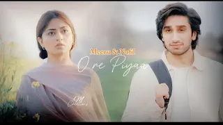 Hamza Sohail || Sajal Aly || O re piya || Zard Patton ke bann || Drama || Edits