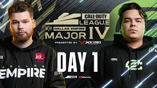 Call Of Duty League 2021 Season | Stage IV Major Tournament | Day 1