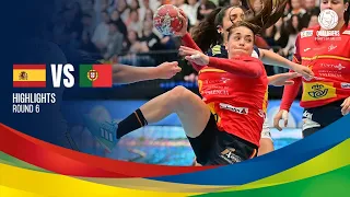 Spain vs Portugal | Highlights | Women's EHF EURO 2022