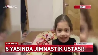 5 yaşında jimnastik ustası