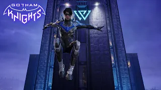 Gotham Knights - Nightwing Metal Free Roam Gameplay #gothamknights