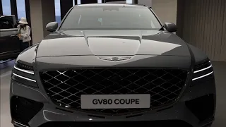 아름다운 색상의 - GENESIS GV80 Coupe | Bering Blue Exterior | Part 3