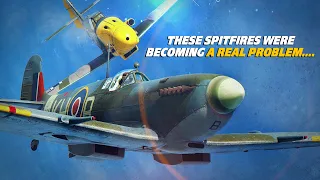 These Spitfires Were Starting to Become a Real Problem | Bf-109 k4 Dogfight | World War 2 | DCS |