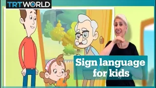 Cartoon for kids with hearing impairment