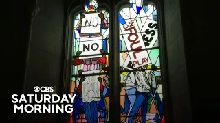 New stained-glass windows added to Washington, D.C.'s National Cathedral