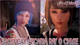 Finales de Life Is Strange Remastered Collection - Sacrificar Arcadia Bay o Chloe - en Español