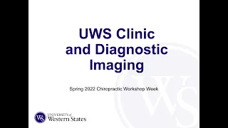 University of Western States: Clinic and Diagnostic Imaging