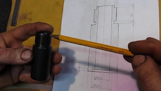 Схема для самостоятельного изготовления проводчика пыжей.