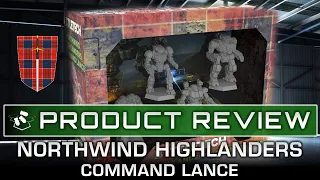 Northwind Highlanders Command Lance Unboxing | Mercenaries Lance Pack | BattleTech Product Review